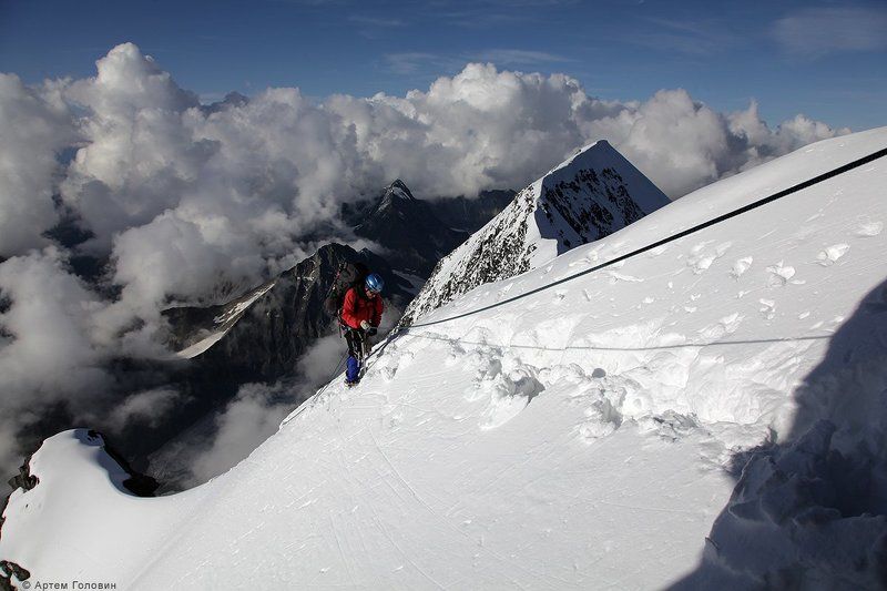 Алтай, Альпинист, Восхождение На перилахphoto preview