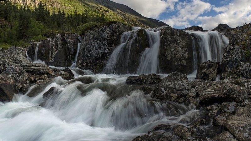 Водопады Малого Калагашаphoto preview