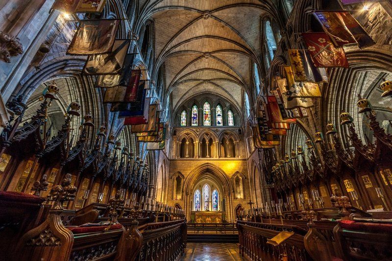 Архитектура, Дублин, Европа, Ирландия, История, Собор, Собор святого патрика Собор св. Патрика, Дублинphoto preview