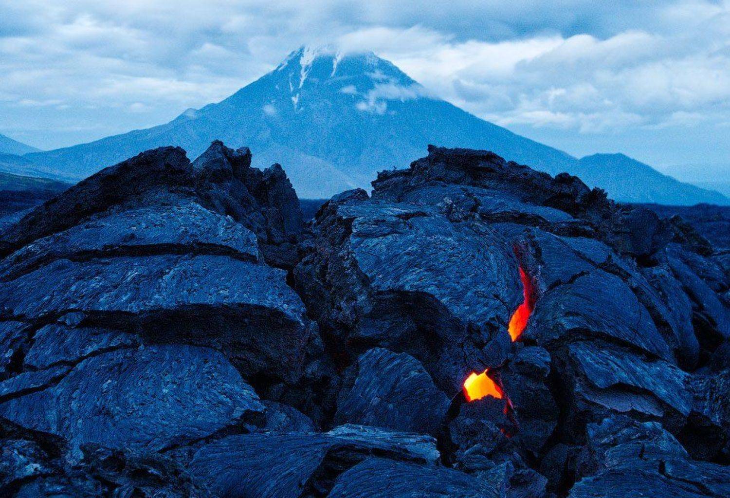 Камчатка, Лава, Толбачик, Алексей Харитонов