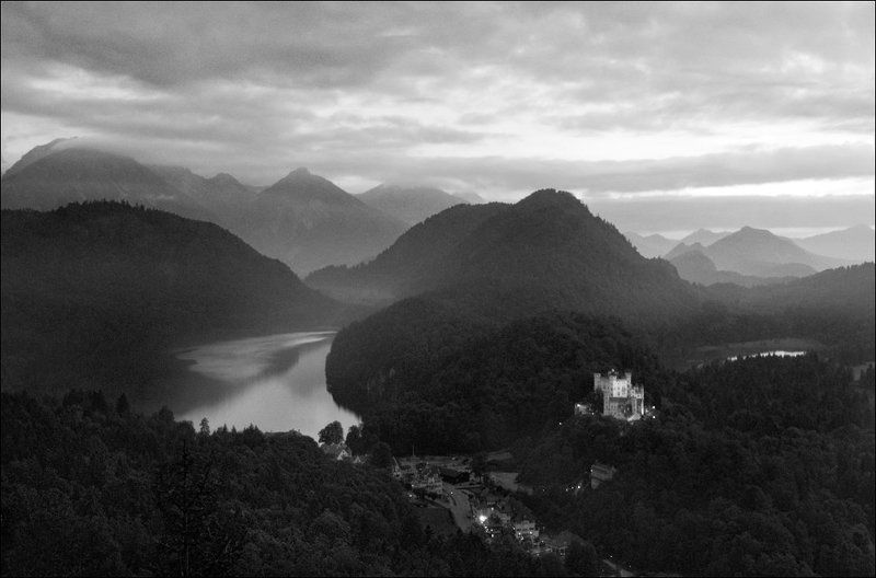 Хоэншвангау. Вечер.photo preview