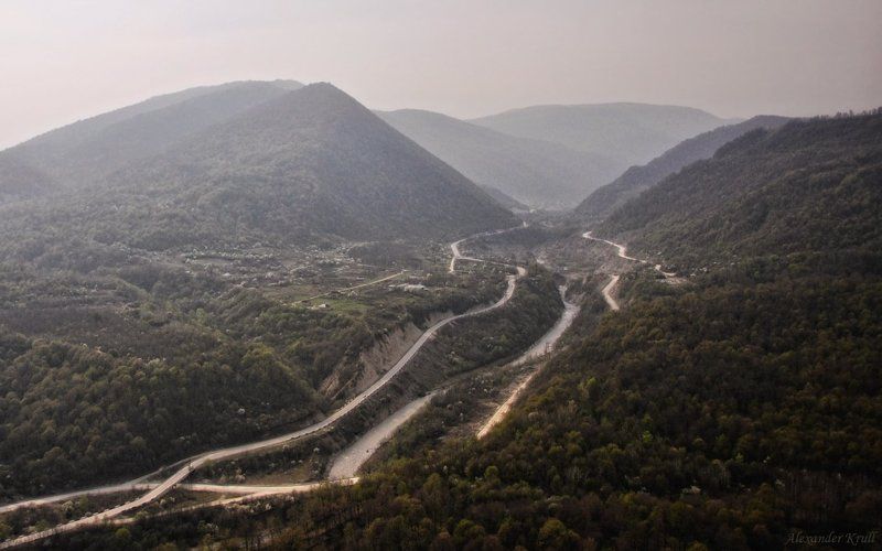 чечня, ярыш-марды Летим в туман...photo preview