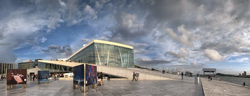 опера, осло Вечер на крыше оперыphoto preview