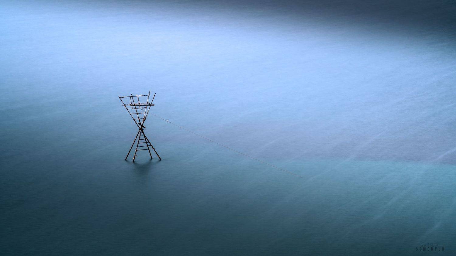 крым, тарханкут, море, длинная выдержка., Семенюк Василий