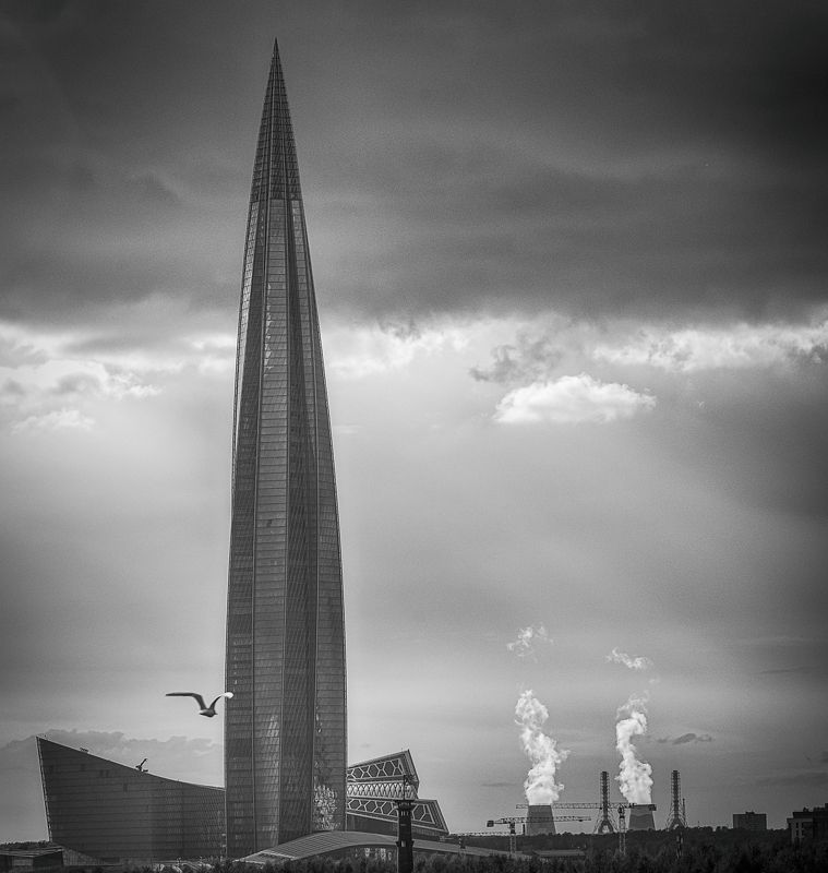 город, архитектура, чернобелое, стрит, дым, здания, Городские дали...photo preview