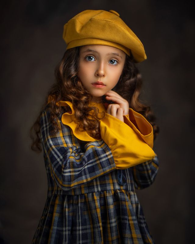 portrait, fine art, vintage, blue eye, child, girl Selenaphoto preview