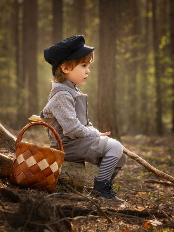 дети,мальчик,семья,любовь,мир В лесуphoto preview