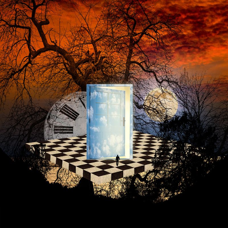 artwork, collage, color, colors, concept, conceptual, digital, digital art, editing, image, photo collage, photography, surreal, surrealism, Entering the Abode of Lightphoto preview