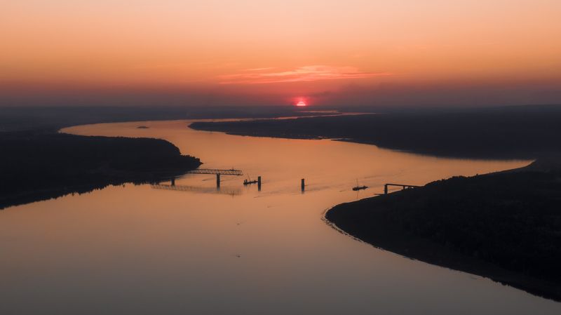 Строительство Высокогорского мостаphoto preview