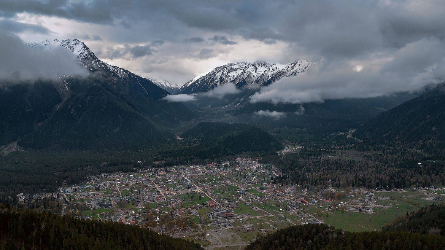 архыз, горы, аэрофотосъёмка, Орлов Дмитрий