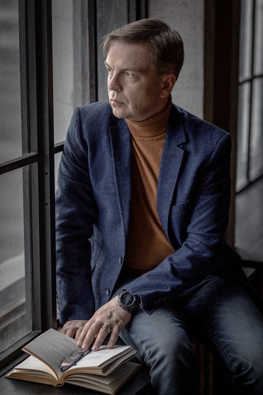 #портрет, #мужскойпортрет, #студийнаясъемка, #студийка, #естественныйпортрет Раздумья фото превью