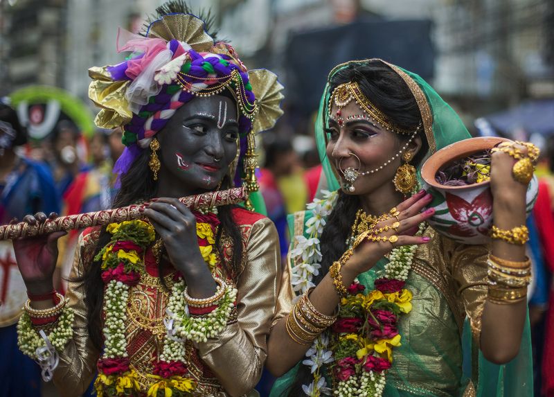 Festival, Street, Religious, Travel Radha Krishnaphoto preview