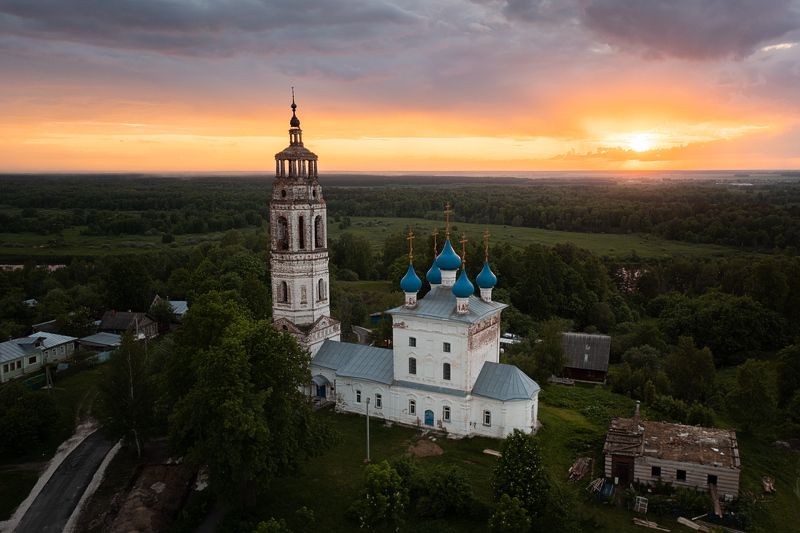 клязьминский городок, владимирская область Покровская церковьphoto preview