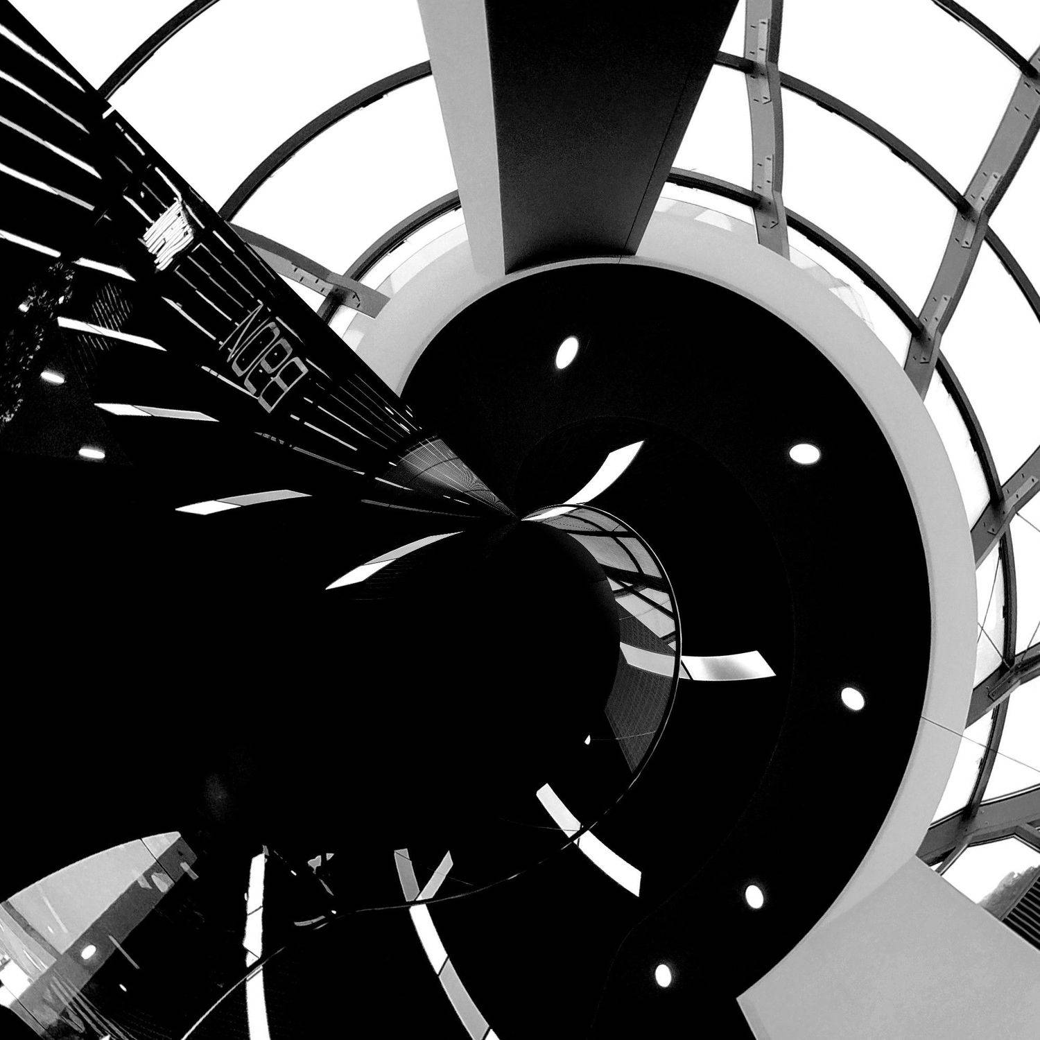 Galactic 3. Автор: Karina Yakovleva abstract, abstraction, b&w, cosmic, interesting foto, Karina Yakovleva