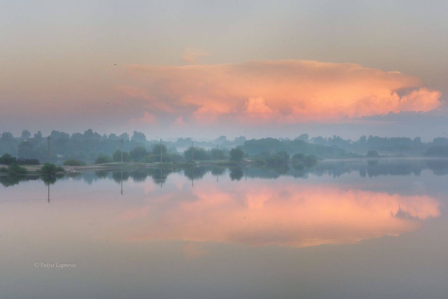 "Акварельное утро". Автор: Юлия Лаптева , Юлия Лаптева