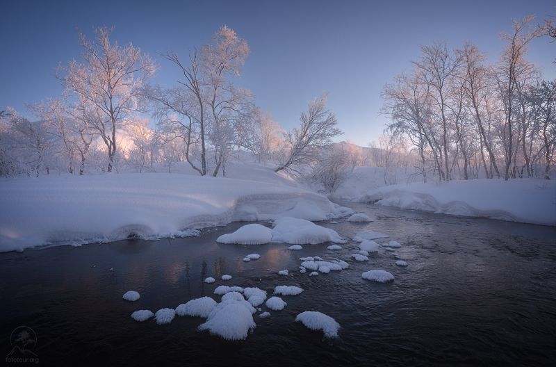 вудъявр, хибины, кольский Утро в Хибинах фото превью