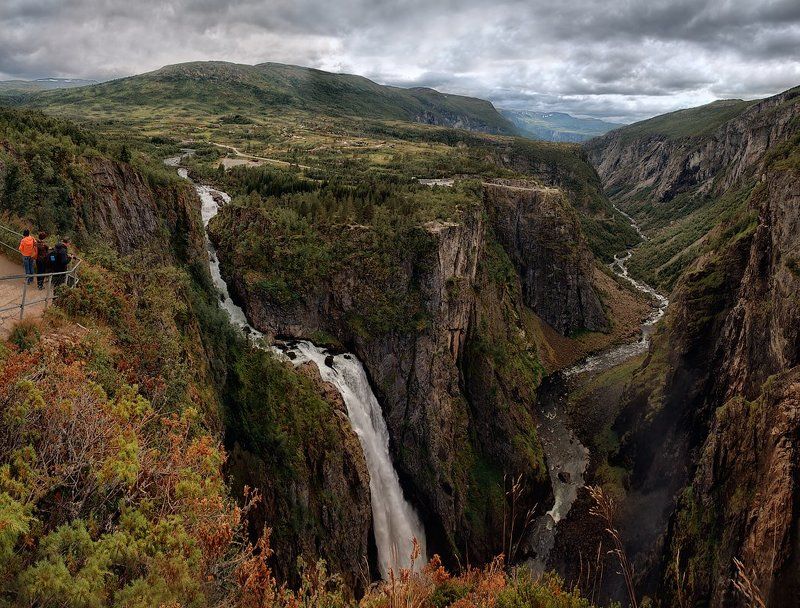 Вёрингфоссен, Водопад, Норвегия Взгляд на Вёрингфоссенphoto preview
