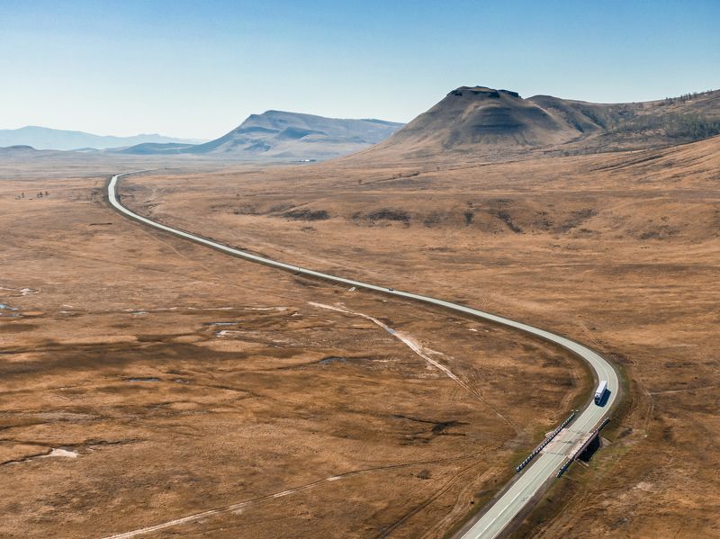 дорога в Хакассииphoto preview