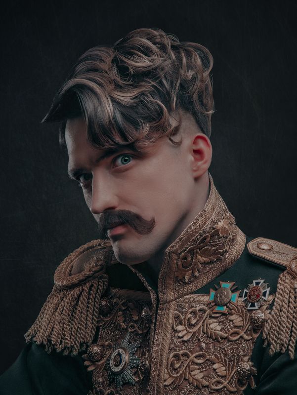 прическа, портрет, мужчина Гусарская балладаphoto preview
