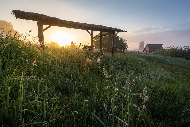 Утро в деревнеphoto preview