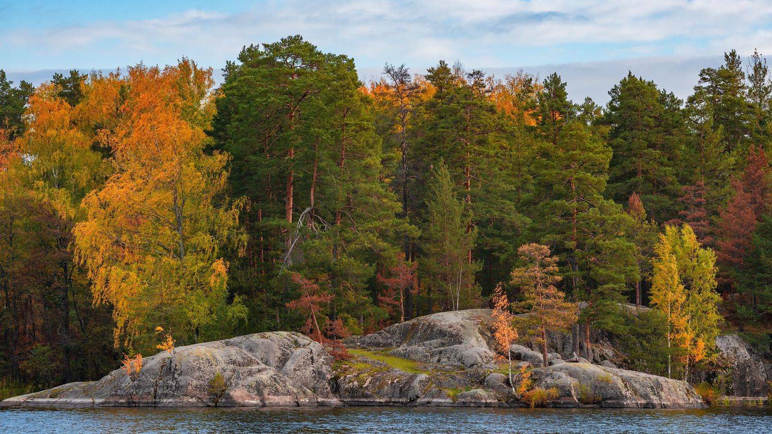 ***. Автор: Роман Горячий вуокса,осень,, Роман Горячий