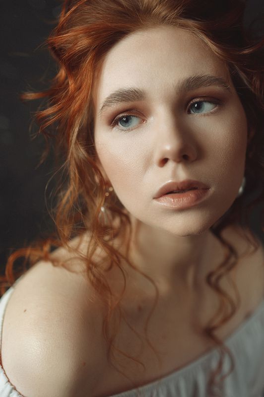девушка, рыжая, портрет Алисаphoto preview