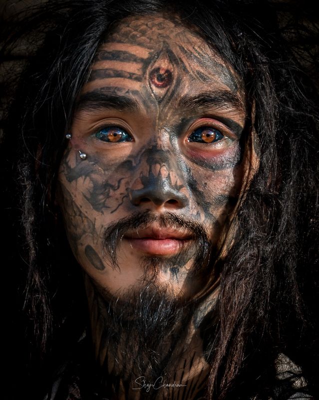 #portrait #male #eyes  The Black Eyesphoto preview