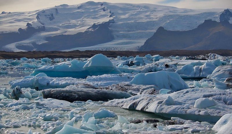 Йёкюльсаурлоун. (Ледниковая лагуна)photo preview