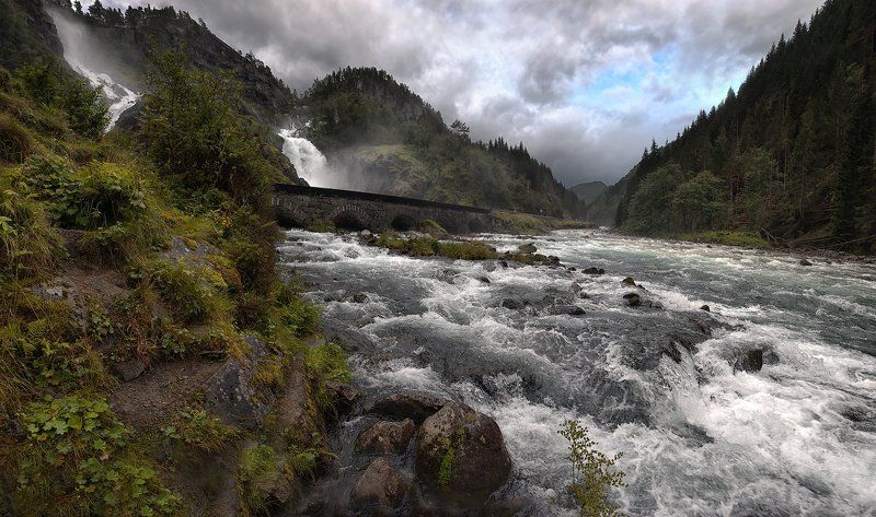 Латефоссен, Норвегия \