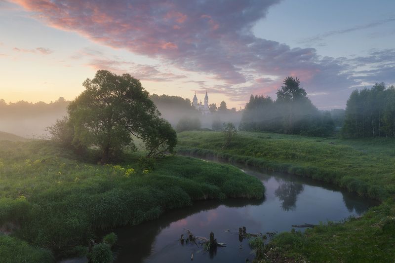 Смольнево Владимирска область Утро в Смольневоphoto preview