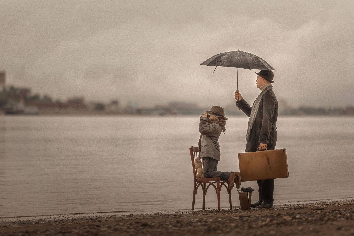 Дождь. Автор: Елена Чернигина дети, мальчик, детскаяфотография, дождь, кино, Елена Чернигина