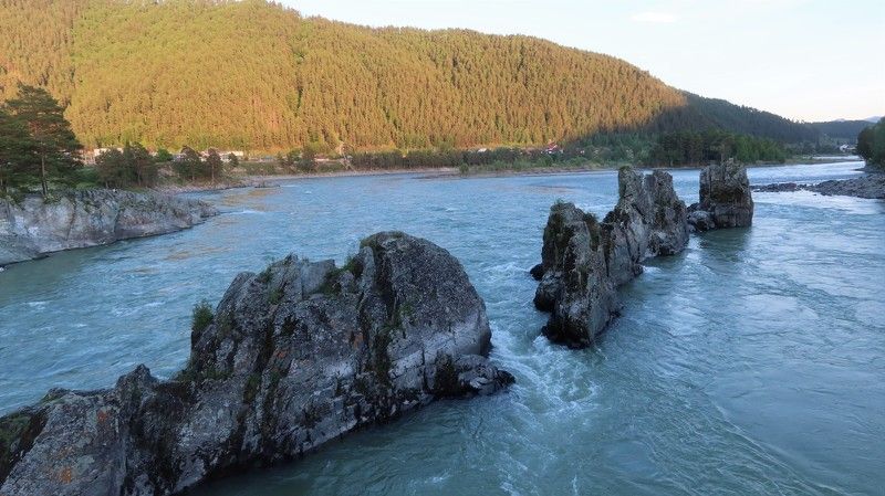 зубыдракона,катунь,река,алтай,природа,горы \