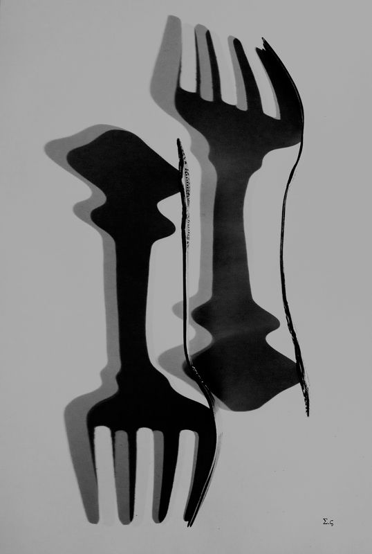 ВИЛКИ ВИЛКА ТЕНИ ТЕНЬ  FORK photo preview