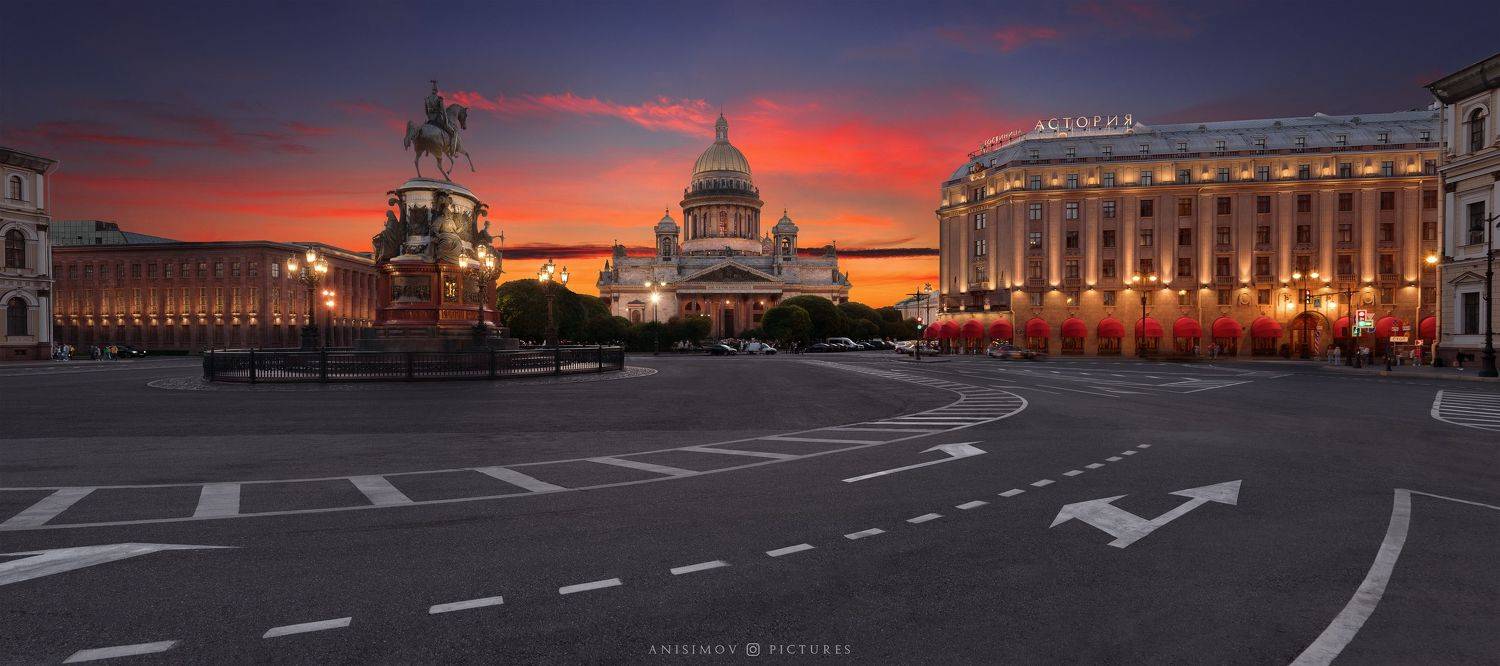 санкт-петербург, город, архитектура, питер, петербург,россия, закат, спб, Дмитрий Анисимов