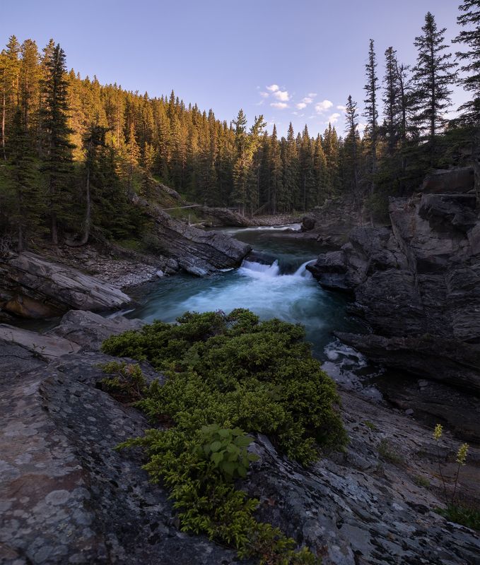 waterfall, rapids Уютный уголок.photo preview