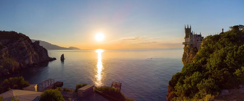 замок ласточкино гнездо, скала парус крым, скала парус, ялта, крым, ласточкино гнездо, мисхор, ай-тодор, ялтинский залив, черное море, пляж, волна, море, лагуна, залив, пейзажи крыма, аю-даг, аврорина скала Ласточкино гнездоphoto preview