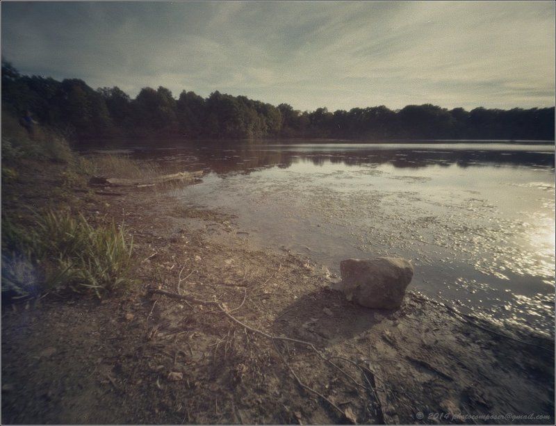 pinhole Sun is falling down... фото превью