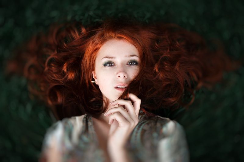 Davidkuzeev, Girl, Park, Portrait, Summer Anastasiaphoto preview