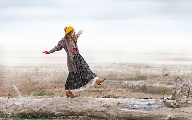 Екатерина в тумане.photo preview