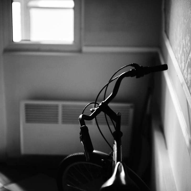 bike, waiting, abstraction Ожидание...photo preview