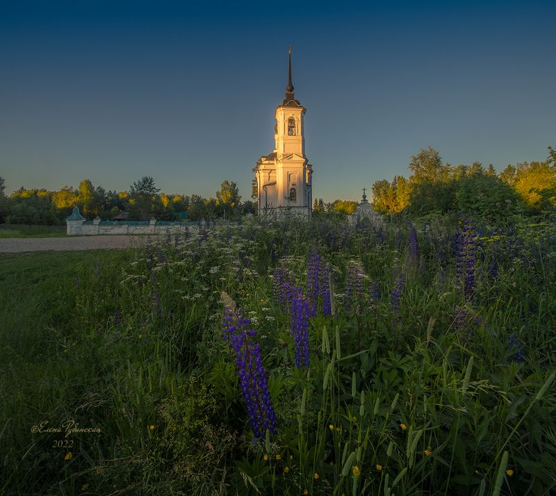 костромская область, островский район, кострома Летний вечер,Никола-Бережкиphoto preview
