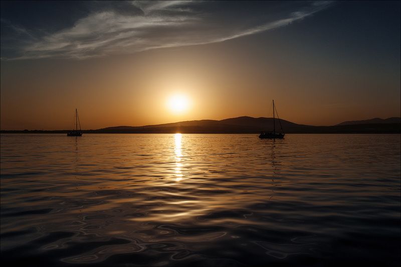 Геленджик. Закат фото превью