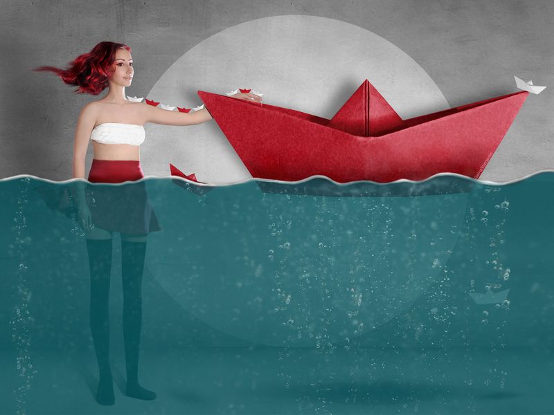 girl, ship, studio, девушка, корабль, идея ###photo preview