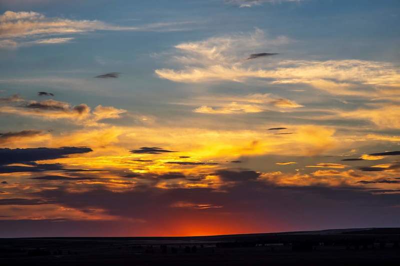 #photoart, #photowork, #sunset, #Arkaim, #Ural Sunset in Arkaimphoto preview