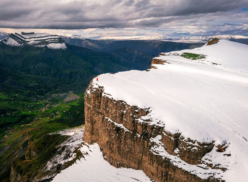 дагестан, кавказ, гуниб, маяк Весенний контраст фото превью