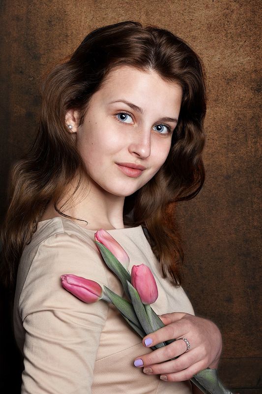 портрет, студия, красота, девушка, Виталияphoto preview