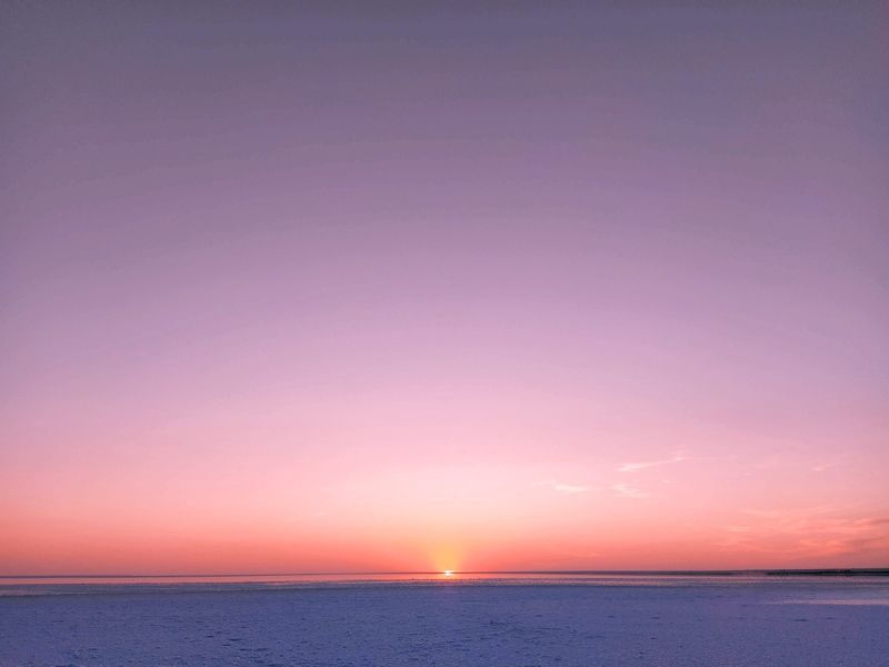 sunset line, sunset, sun, evening, эльтон, озеро, эльтонский закат Sunset linephoto preview