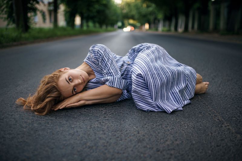 лето, жара, девушка, глаза, блики Влада фото превью