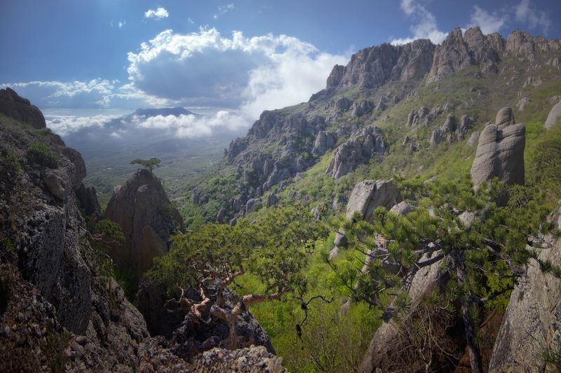 крым, димерджи, горы Выше облаковphoto preview