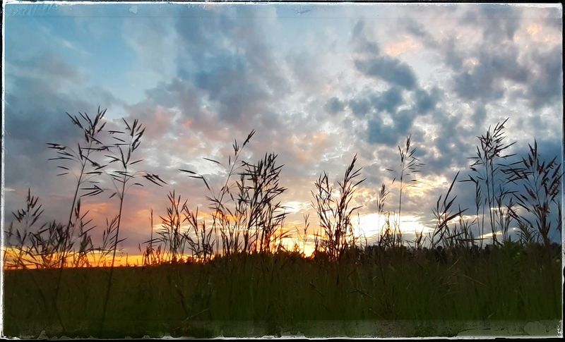 Закат,небо. Закат.photo preview